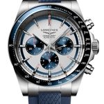 Longines Conquest L3.835.4.98.9 (2026) - Zilver wijzerplaat 42mm Staal (1/1)