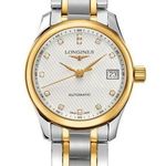 Longines Master Collection L2.128.5.77.7 (2026) - Wit wijzerplaat 26mm Goud/Staal (1/1)