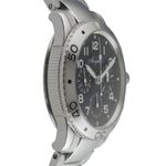 Breguet Type XX - XXI - XXII 3800 / ST 92 S W 9 (Unknown (random serial)) - Black dial 38 mm Steel case (7/8)