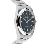 Rolex Oyster Perpetual 39 114300 (2019) - Blue dial 39 mm Steel case (5/8)