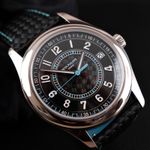 Patek Philippe Calatrava 6007G-011 (2025) - Black dial 40 mm White Gold case (6/8)