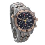 Omega Seamaster Diver 300 M 2296.80.00 (1993) - Blauw wijzerplaat 42mm Titanium (3/7)