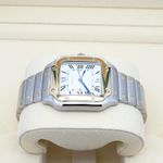 Cartier Santos W2SA0007 (2020) - White dial 35 mm Steel case (3/8)