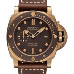 Panerai Luminor Submersible PAM00968 (2026) - Bruin wijzerplaat 47mm Brons (1/1)