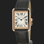 Cartier Tank Solo W5200024 (2020) - Silver dial 31 mm Rose Gold case (1/8)