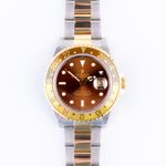Rolex GMT-Master II 16713 (1999) - Bronze dial 40 mm Gold/Steel case (3/8)