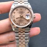 Rolex Datejust 36 126231 (Onbekend (willekeurig serienummer)) - Goud wijzerplaat 36mm Staal (7/8)