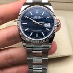 Rolex Datejust 36 126234 (2024) - Blue dial 36 mm Steel case (5/8)