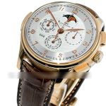 IWC Portuguese Grande Complication IW377402 (Unknown (random serial)) - Silver dial 45 mm Red Gold case (2/5)