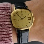 Omega De Ville 162.751 (1973) - Gold dial 34 mm Gold/Steel case (2/8)