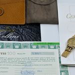 Rolex Cellini 6621 (1991) - Champagne wijzerplaat 26mm Geelgoud (7/8)