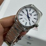 Omega Seamaster Aqua Terra 522.10.41.21.04.001 (2023) - White dial 41 mm Steel case (7/8)