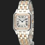 Cartier Panthère W3PN0015 (2025) - Silver dial 29 mm Gold/Steel case (1/8)