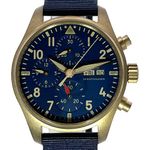 IWC Pilot Chronograph IW388109 (2023) - Blue dial 41 mm Bronze case (1/8)