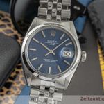 Rolex Oyster Perpetual Date 1500 (1969) - Blue dial 34 mm Steel case (3/8)