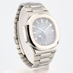 Patek Philippe Nautilus 3712/1A (2005) - Blauw wijzerplaat 39mm Staal (8/8)