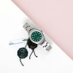 Rolex Oyster Perpetual 31 277200 (2022) - Groen wijzerplaat 31mm Staal (2/8)