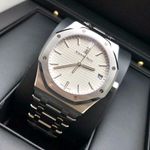 Audemars Piguet Royal Oak Selfwinding 15500ST.OO.1220ST.04 (2021) - Silver dial 41 mm Steel case (4/8)