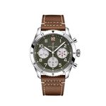 Breitling Classic AVI A233802A1L1X1 (2023) - Groen wijzerplaat 42mm Staal (1/1)