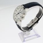 IWC Portuguese Chronograph IW371605 (2024) - Zilver wijzerplaat 41mm Staal (2/4)