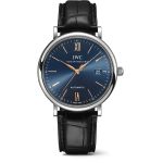 IWC Portofino Automatic IW356523 (2025) - Blauw wijzerplaat 40mm Staal (1/1)