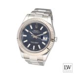 Rolex Datejust II 116334 (2016) - Blauw wijzerplaat 41mm Staal (4/8)