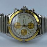 Breitling Chronomat D13050 (Onbekend (willekeurig serienummer)) - Wit wijzerplaat Onbekend Staal (1/8)