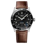 Longines Spirit L3.812.4.53.2 (2023) - Zwart wijzerplaat 42mm Staal (1/1)