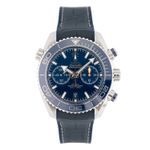 Omega Seamaster Planet Ocean Chronograph 215.33.46.51.03.001 (2021) - Blue dial 46 mm Steel case (1/6)