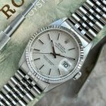 Rolex Datejust 36 16234 (1988) - Zilver wijzerplaat 36mm Staal (6/8)