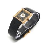 Chanel Mademoiselle H0830 (Unknown (random serial)) - Black dial 23 mm Yellow Gold case (5/6)