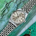 Rolex Datejust 36 16014 (1988) - Zilver wijzerplaat 36mm Staal (3/8)