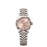 Rolex Lady-Datejust 279171 (2024) - Gold dial 28 mm Steel case (1/8)