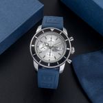 Breitling Superocean Heritage Chronograph A1332024/G698 (Onbekend (willekeurig serienummer)) - Zilver wijzerplaat 46mm Staal (1/8)