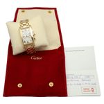 Cartier Tank Américaine 1730 (1999) - White dial 26 mm Yellow Gold case (7/7)
