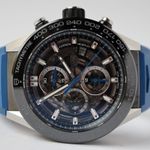 TAG Heuer Carrera Calibre HEUER 01 CAR2A1T.FT6052 (2023) - Transparant wijzerplaat 43mm Staal (2/8)