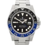 Rolex GMT-Master II 116710BLNR (2018) - Zwart wijzerplaat 40mm Staal (1/4)