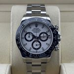 Rolex Daytona 116500LN (2017) - Wit wijzerplaat 40mm Staal (1/8)