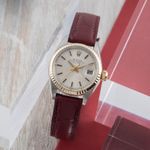Rolex Lady-Datejust 6917 (Unknown (random serial)) - Silver dial 26 mm Gold/Steel case (1/8)