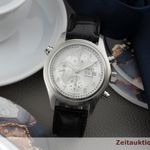 IWC Pilot Spitfire Chronograph IW371343 (Unknown (random serial)) - Silver dial 42 mm Steel case (1/8)