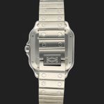 Cartier Santos WSSA0029 (2022) - Zilver wijzerplaat 35mm Staal (6/7)