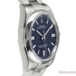 Rolex Oyster Perpetual 126000 (2020) - Turquoise dial 36 mm Steel case (7/8)