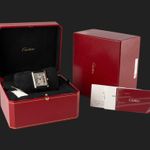 Cartier Tank WSTA0040 (2022) - Silver dial 41 mm Steel case (8/8)