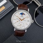 IWC Portofino Hand-Wound IW516401 (Onbekend (willekeurig serienummer)) - Zilver wijzerplaat 45mm Staal (3/8)