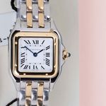 Cartier Panthère W2PN0018 (2025) - White dial 30 mm Gold/Steel case (5/8)