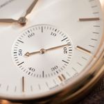 A. Lange & Söhne Saxonia 380.033 (2022) - White dial 38 mm Rose Gold case (7/8)