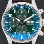 IWC Pilot Chronograph IW388103 (2022) - Green dial 41 mm Steel case (2/4)