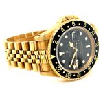 Rolex GMT-Master II 16718 (1991) - Black dial 40 mm Yellow Gold case (3/8)