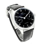 IWC Portuguese Automatic IW5001 (2008) - Black dial 42 mm Steel case (3/5)