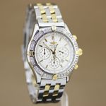 Breitling Shadow Flyback B35312 (2002) - Silver dial 38 mm Steel case (3/8)